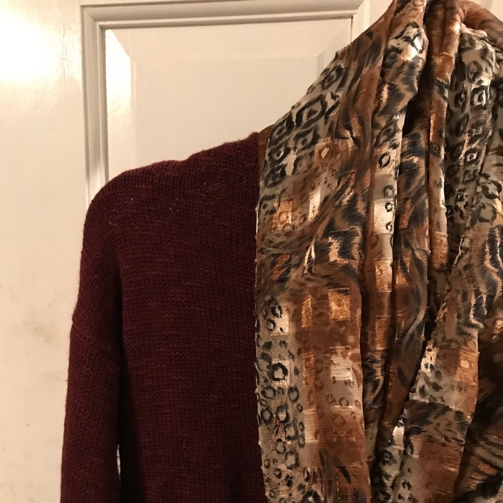 ❄️B1G1F Animal Print Infinity Scarf